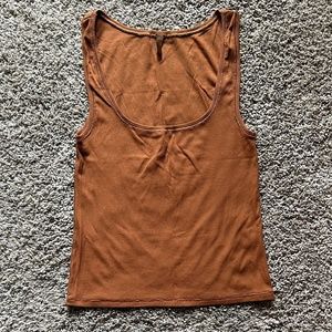 Skims Soft Lounge Tank Copper Size XL NEW
